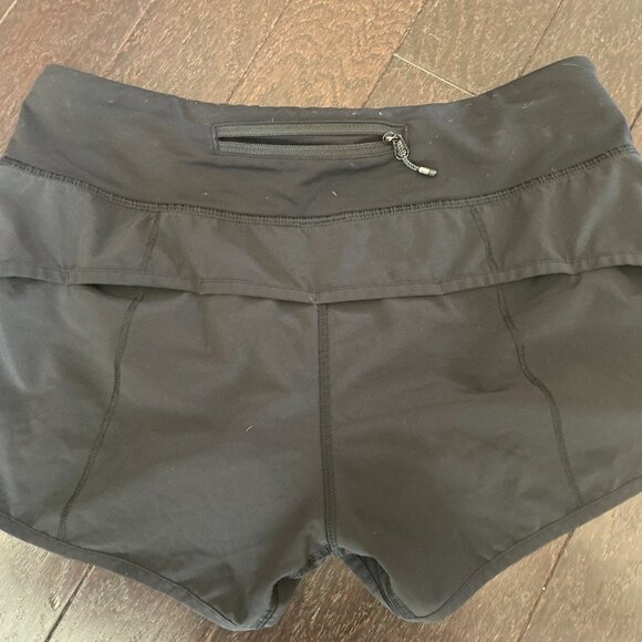 Black Lululemon Women Shorts - Picture 2 of 2